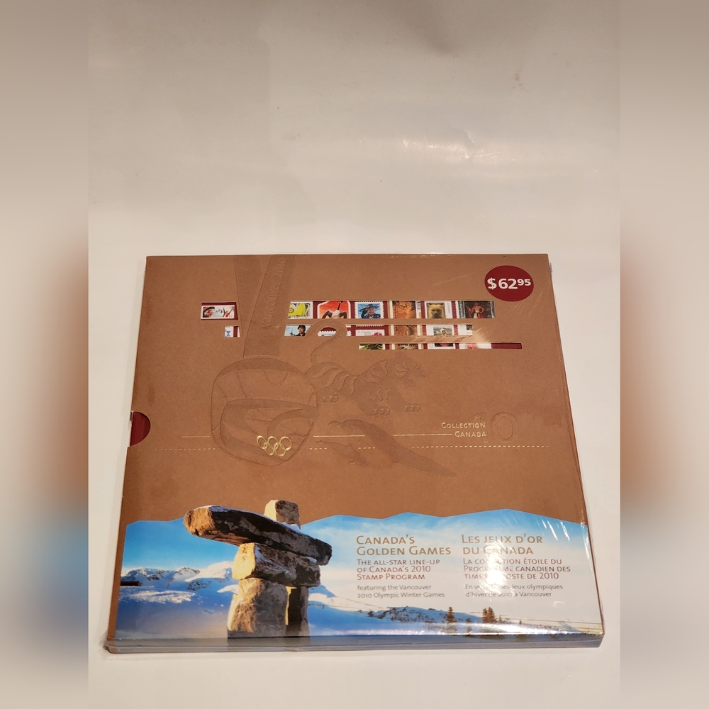 2010 Canada's Golden Games Stamp Collection